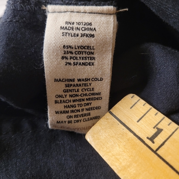 Soft Surroundings Pull on Style Black Pants sz M Petite - Picture 8 of 9